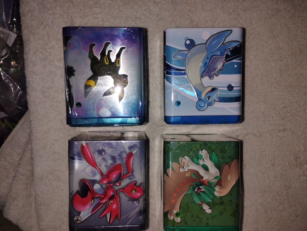 4 Collectors Tin Pokemon