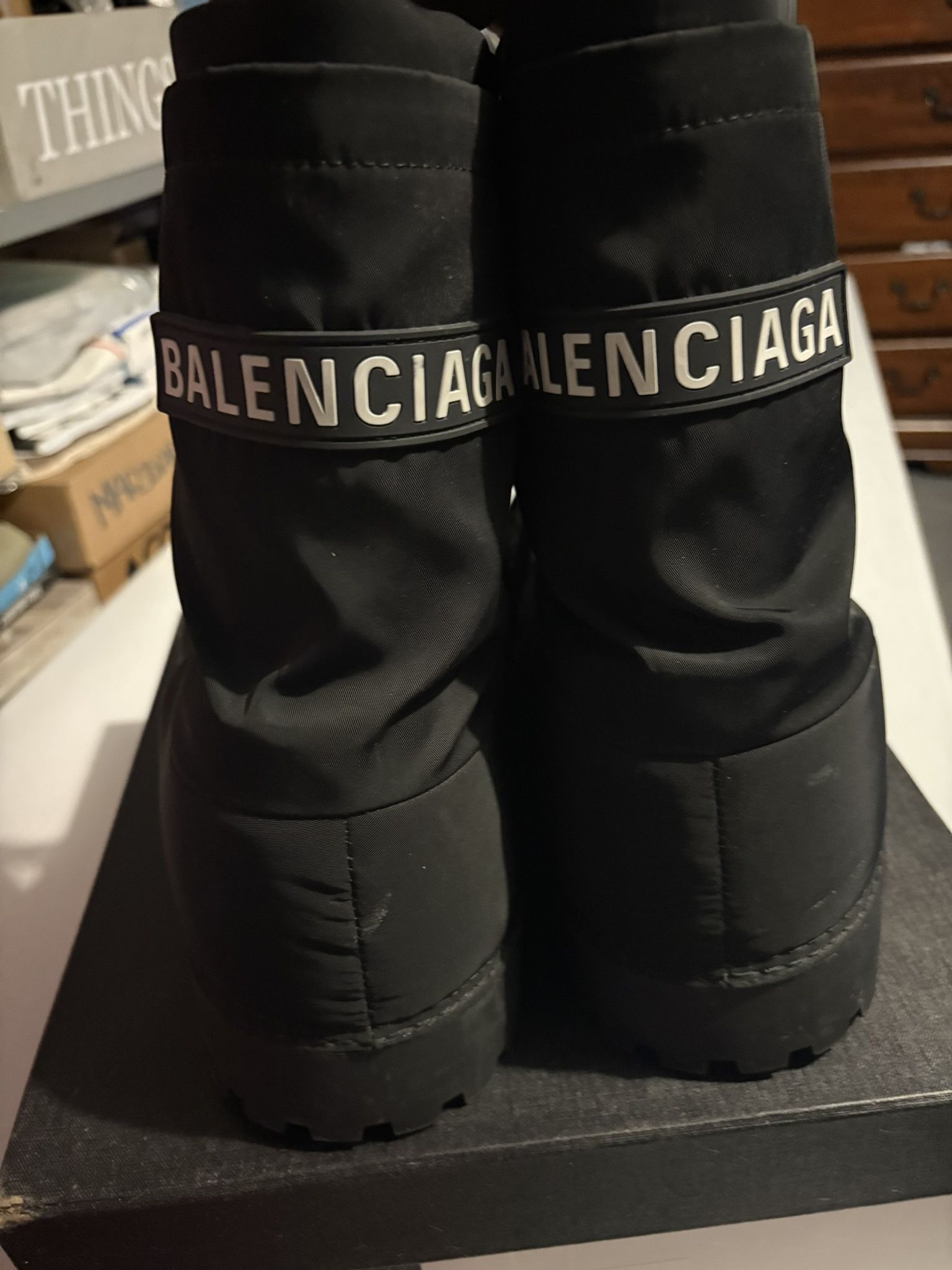 Nylon Balenciaga Ski Boots