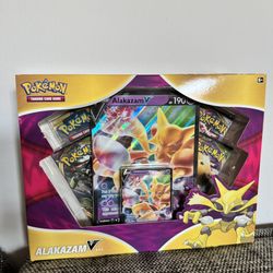 Pokemon Alakazam V Box Sealed New