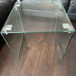 Modern Glass Side End Table
