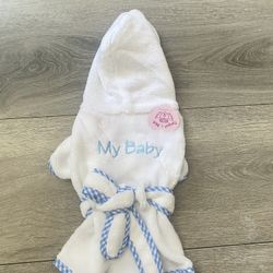 New My Baby Dog Robe 