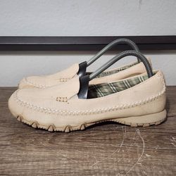 Skechers Relaxed Fit Biker Cross Walk Women's Slip-On Shoes Size 9