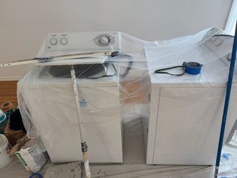 GE washer and dryer
