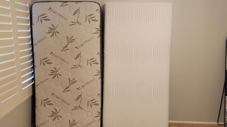 2 twin mattresses