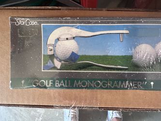 Star Case Golf Ball Monogrammer Kit
