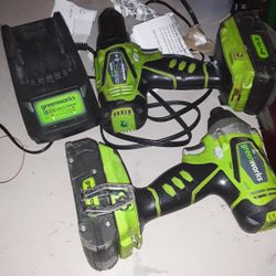 Green works Drill, Working But Bad Chatger