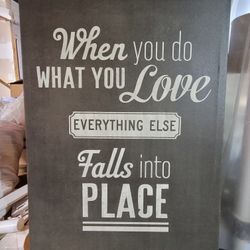 When You Do What You Love Picture