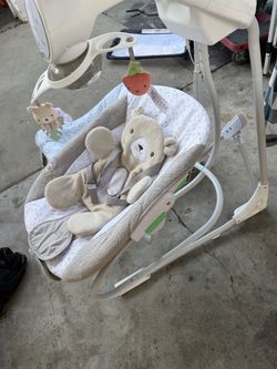 Rocking electric chair for baby