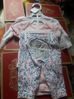 Trajesitos nuevos carter 7 cada uno