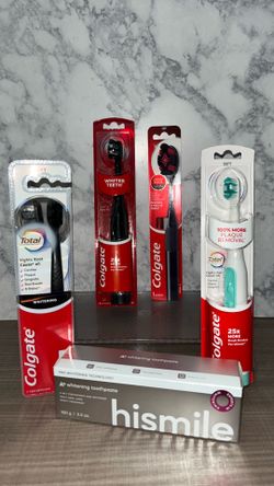 Brand NEW! 🦷     Colgate & hismile - Dental / Mouth Care Products (((PENDING PICK UP TODAY 5:30pm to 6:30pm)))