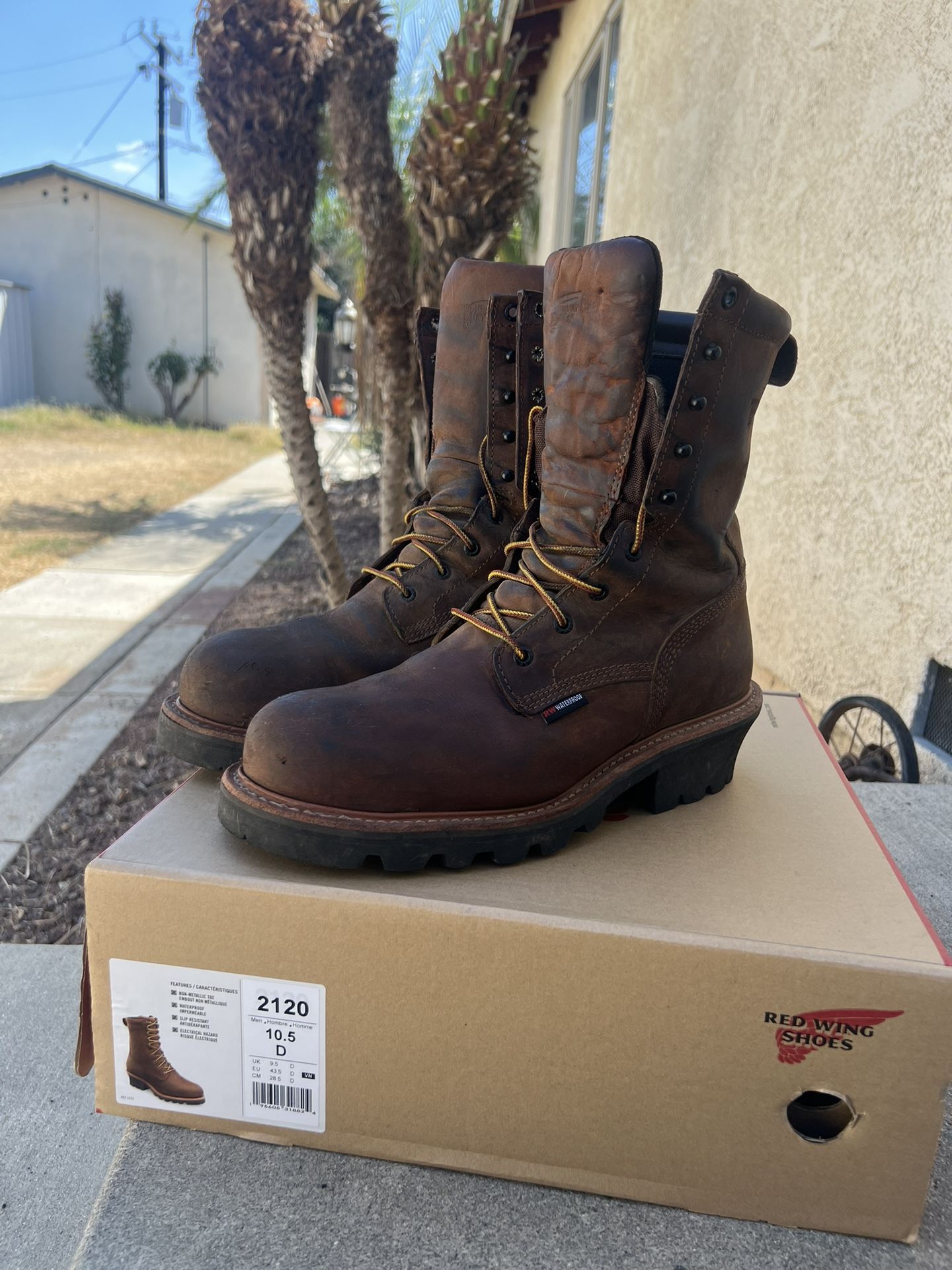 Red Wing Work Boots 10.5 (fits 10.0)