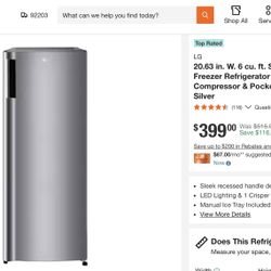 LG Refrigerator- Still In The Box