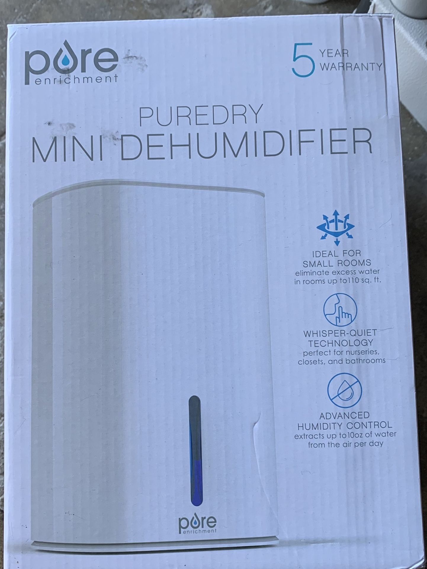 Pure Mini Dehumidier BRAND NEW