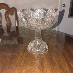 Crystal Large Candy Dish