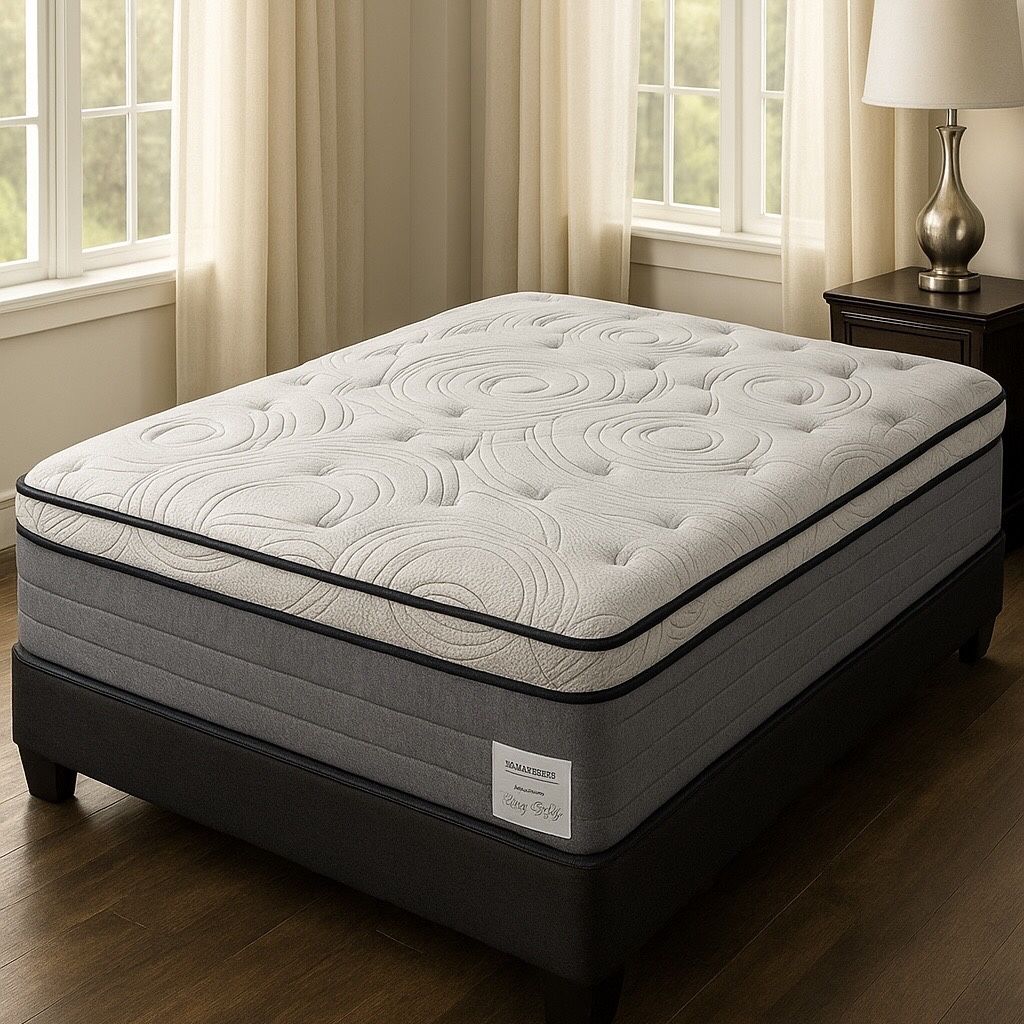 Full Size Mattress Pillow Top 14” Brand New All sizes in stock Twin-Queen & King Same day Delivery