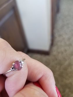 2 white gold rings $150 each