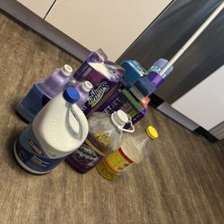 Swiffer Wet Jet + Cleaning Supplies 