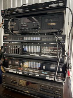 Vintage home sound system
