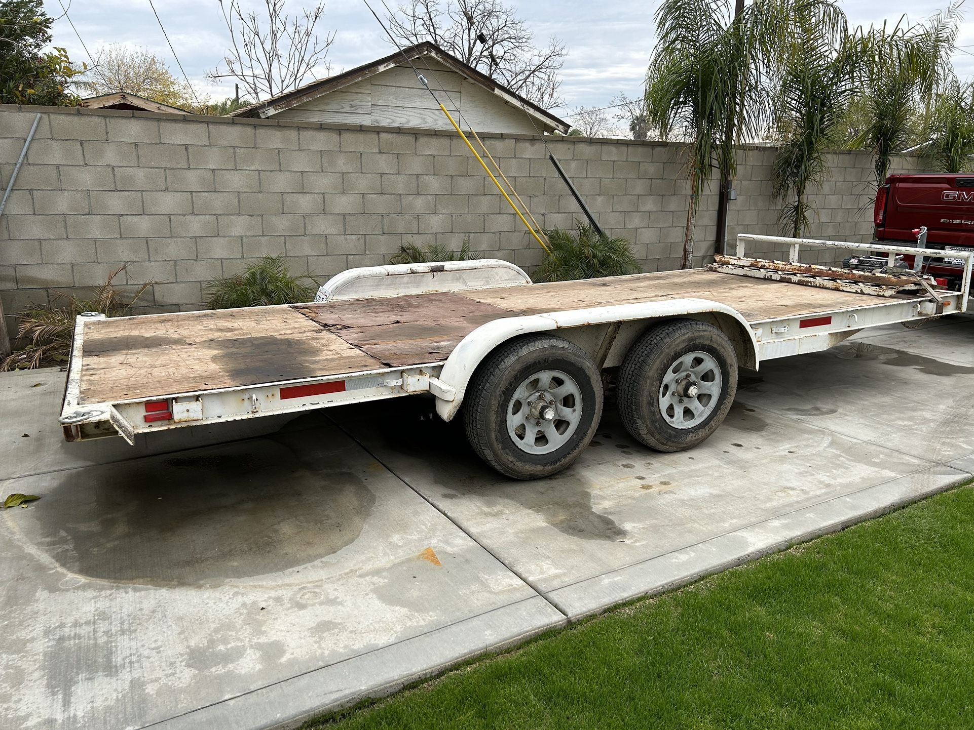 2014 Car Trailer Flat Bed for Sale in Bakersfield, CA OfferUp