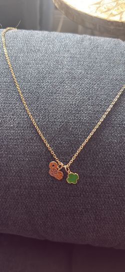 Girl Scout necklace goldtone