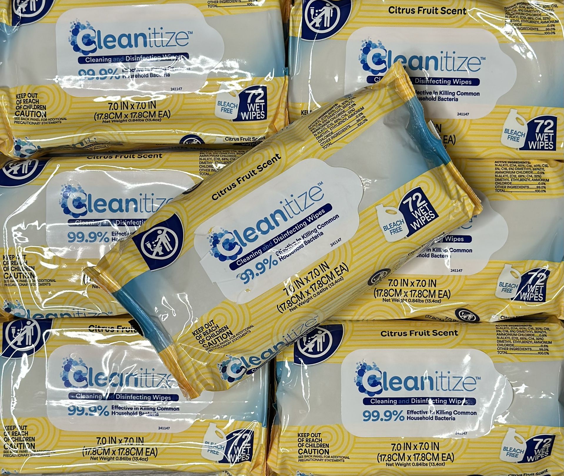 Cleaning & Disinfecting Wipes $6 Pre Case