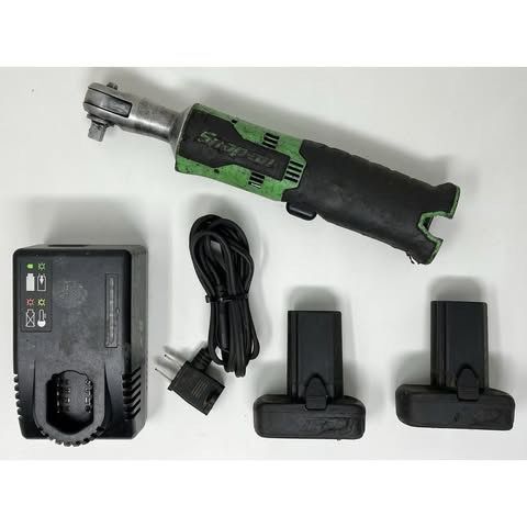 Snap On CTR762G 3/8" Dr. 14.4V Cordless Ratchet Bundle