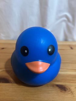 Sunny Days TikTok Viral Blue  Squishy Duck Laffy Quacks Stress Toy Brand New $20 Meet Up In Irving @dfwgoods