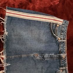 Top Shop Skirt With Side Detail