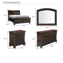 4 Piece Queen Bedroom Set