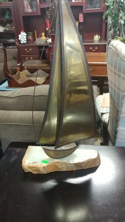 Sail Boat Statue