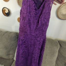 Purple Dress 