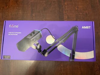 FIFINE AmpliGame AM8T XLR/USB Gaming Microphone Set, Dynamic PC Mic