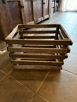 Old Wooden Crate 