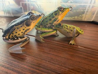 Lunkerhunt Prop Frog Topwater Bass Lures –