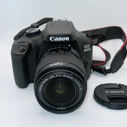 Canon EOS 4000D Digital Camera with EF-S 18-55mm Lens