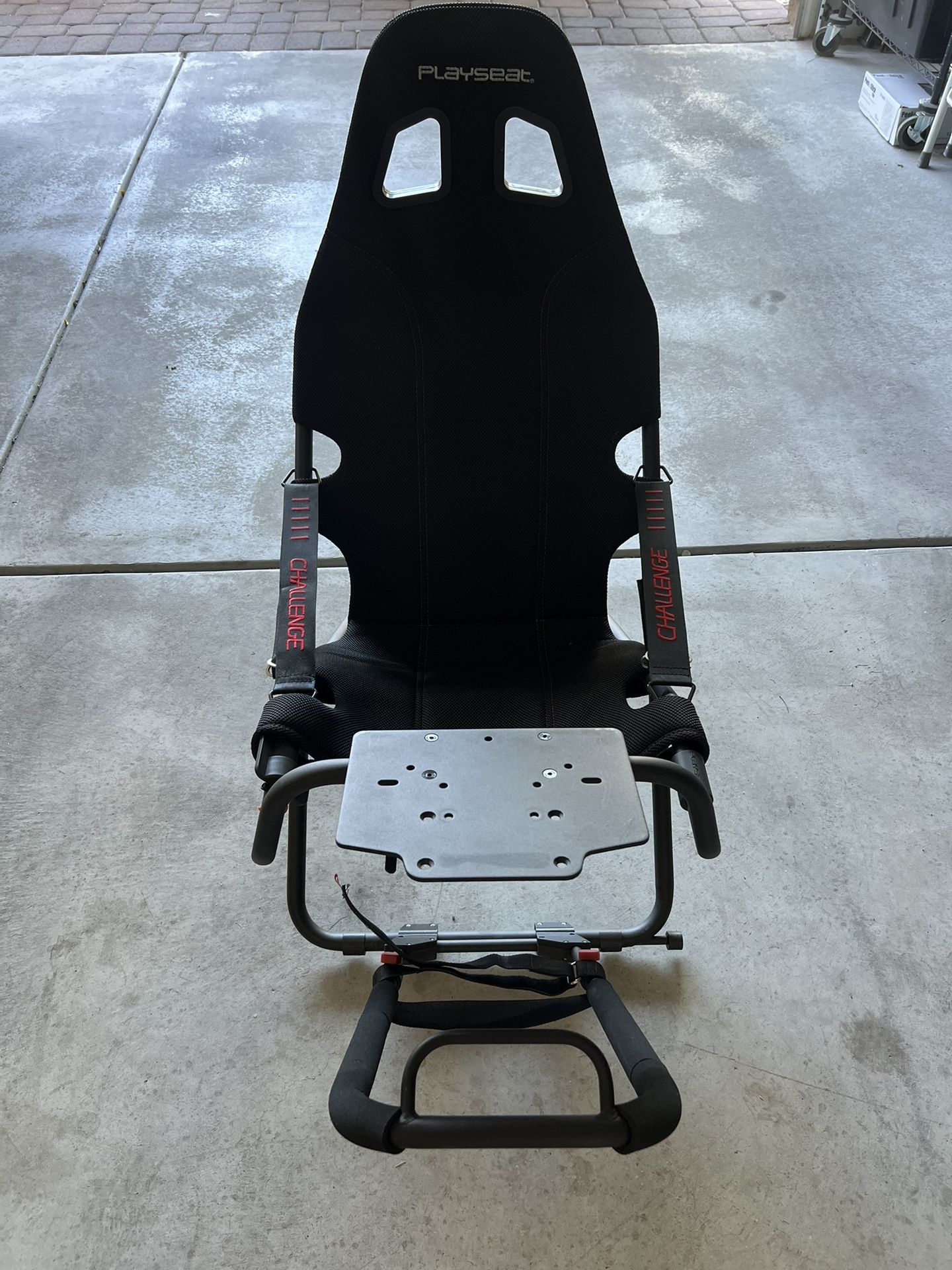 Playseat Challenge Racing Simulator Cockpit Foldable & Adjustable | for High Performance Sim Racing | Compact & Flexible | Supports All Steering Wheel