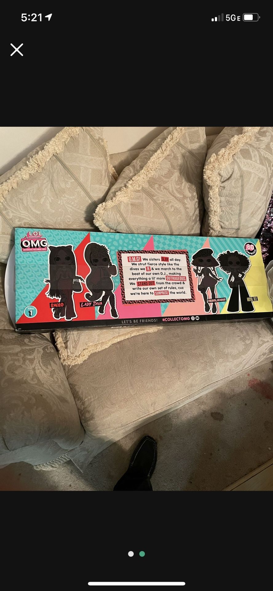 Brand New-LOL Surprise OMG 4 Pack Complete Collection Series 1 Fashion Dolls 80 Surprises.