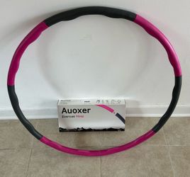 Auoxer Fitness Exercise Weighted Hoop