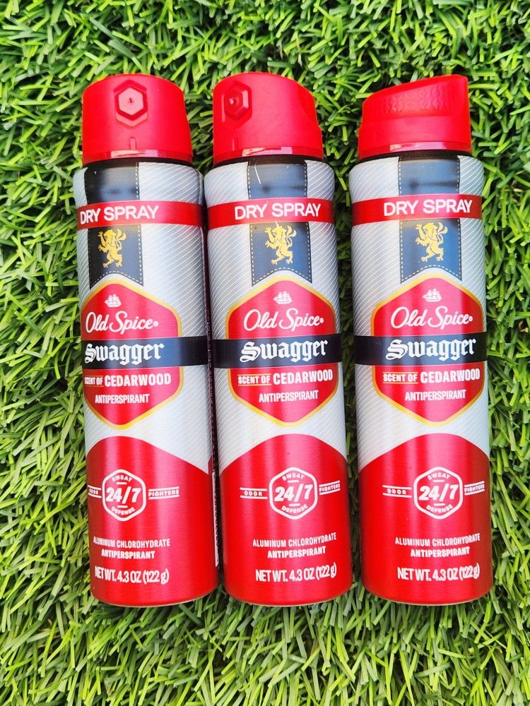 Old Spice Spray Deodorant Bundle 