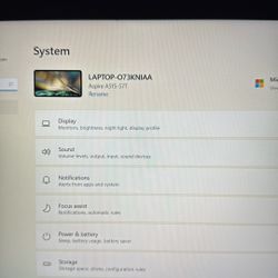 Acer Laptop 