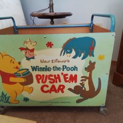 Winnie The Pooh Push 'Em Cart