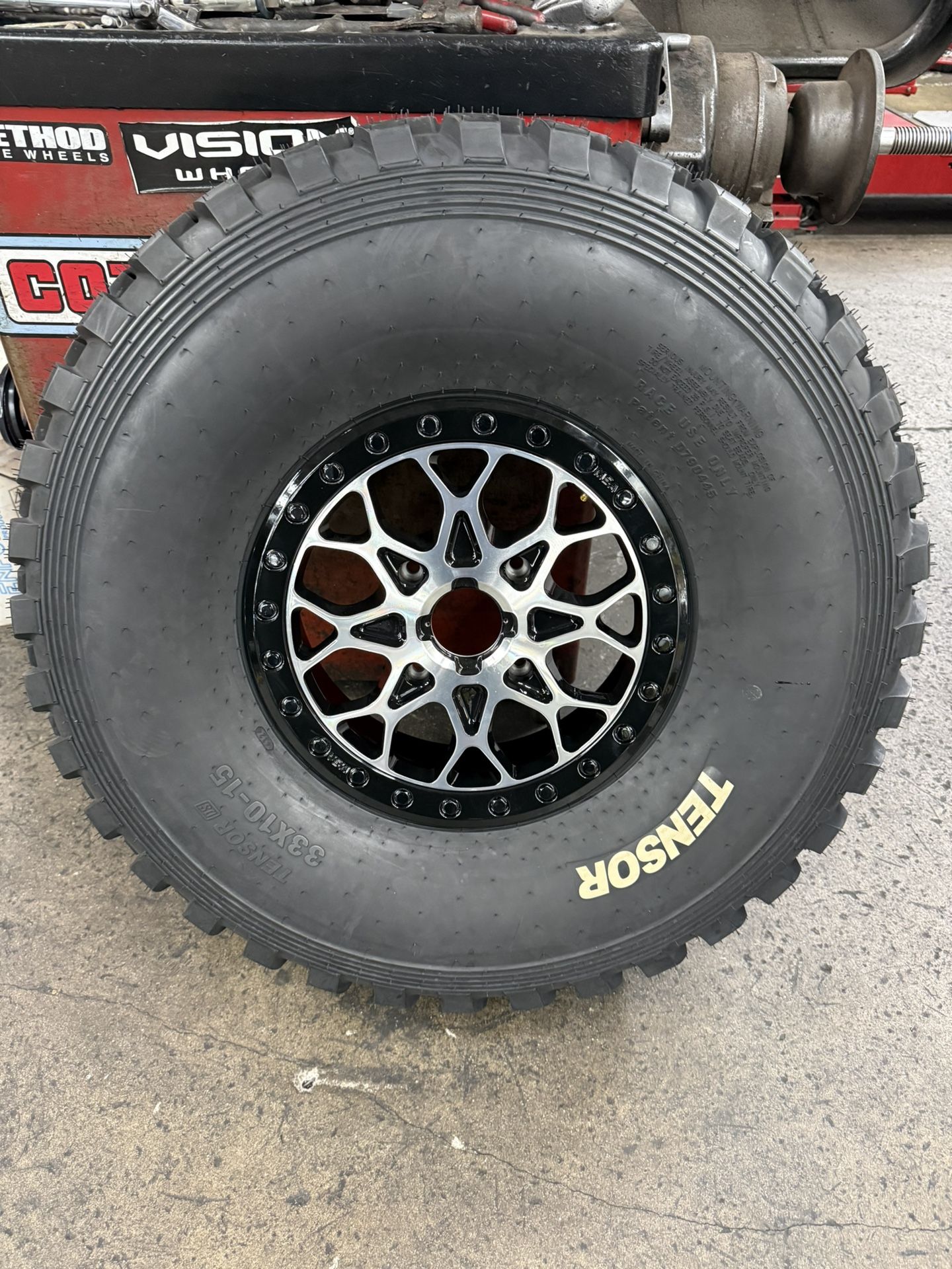 15” MSA Beadlocks (4/137) With 33” Tensor DS