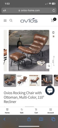 Rocking Chair With Ottoman