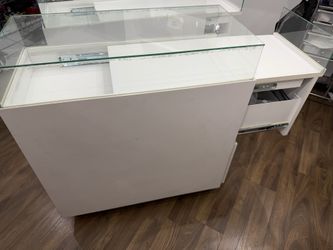 2 Glass Displays, retail store, store fixtures, display, boutique, Jewlery