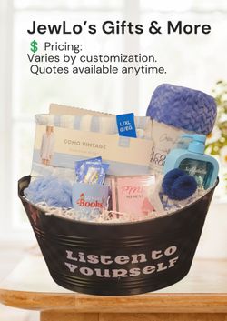 Custom Gift Basket – Self-Care Theme