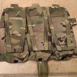 Crye Precision AVS Plate Carrier Multicam Pouches & Accessories 