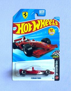 Hot wheels Ferrari F2004
