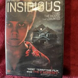 Insidious Dvd Sealed