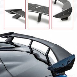 Rear Trunk Spoiler Wing  Carbon Fiber For Corvette C8 Z51 Style 2020-2026 