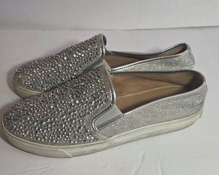 INC International Concepts Rhinestone Slip-On Shoes